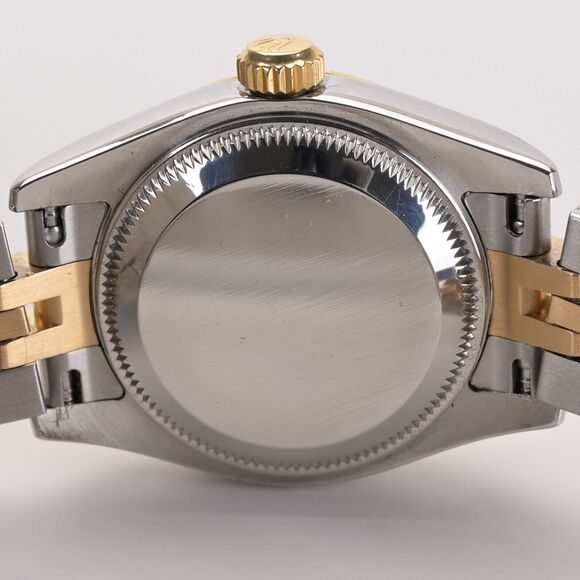 2007 Rolex Datejust 179173 Jubilee Diamond Dial 18k Gold 26mm Ladies Watch + Box - Picture 12 of 14
